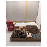 Assorted Hardware Lot - Nails, Screws, Anchors
