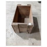 Vintage Wood Crate w/ Corner Posts