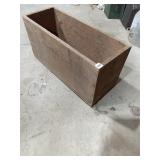 Vintage Wood Air Parcel Post Crate Box