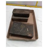 Box Lot - Vintage Metal First Aid Kits