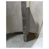 Metal Sawhorse w/ Wood Beam Top