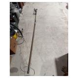 Long Metal Rod w/ Clamp Fitting