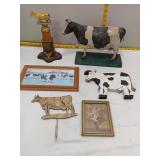 Box Lot - Holstein Cow Collectibles