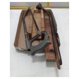 Hacksaw w/ Miter Box & Wood Level