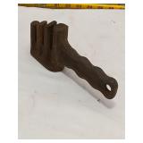 Vintage Cast Iron Square Flat Chain Detacher