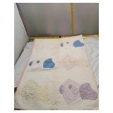 Vintage Handmade Blanket/Quilt Lot - 3 Pieces