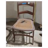 Vintage Cane Seat Side Chair
