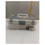 Keter 16in Clear View Box w/ Tray