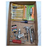 Mixed Hand Tools - Sockets, Ratchets, Nut Drivers