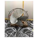 Vintage Industrial Electric Fan w/ Wire Guard