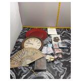 Misc Lot - Clock, Fan, Frames & More