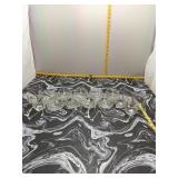 Clear Glass Stemmed Dessert/Wine Cups Set