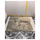 Fred Ferris Vintage Dog Print - Setter Pair