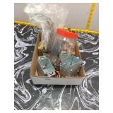 Electrical Hardware Lot - Boxes, Breaker,...