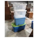 Plastic Storage Totes