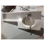 Vanity Top w/ Integrated Sink & Faucet