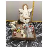Christmas Decor & Angel Birdhouse