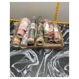 Vintage Wallpaper Rolls - Large Lot