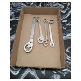 Vintage Heavy Duty Wrench Set - 4pc