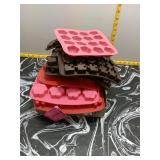 Silicone Candy/Chocolate Molds - Lot of 15+