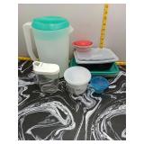Plastic Kitchen Storage Set - 7 Pieces