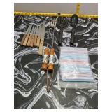 Vintage Steak Knives, BBQ Tools & Kitchen Lot