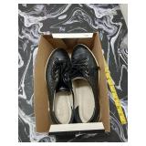 ECCO Black Lace-Up Sneakers