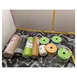 Craft Mesh Ribbon & Twine Lot - 10pcs