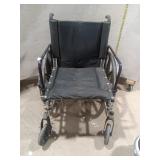 Manual Wheelchair - Black Frame