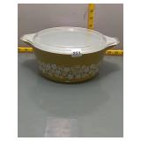 Pyrex Spring Blossom Casserole Dish w/ Lid