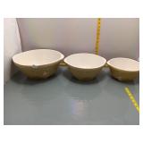 Mason Cash Mixing Bowl Set - 3pc Stoneware