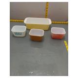 Vintage Pyrex Refrigerator Dishes