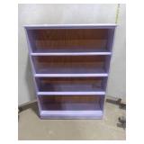 Painted Wood Bookcase