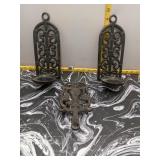 Cast Iron Wall Candle Sconces & Hardware