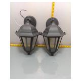 Outdoor Wall Lantern Sconce - Pair