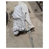 Patio Umbrella w/ Metal Poles Bundle
