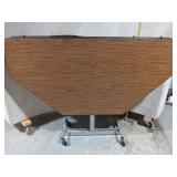 Folding Cafeteria Table on Casters