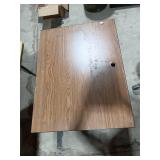 Adjustable Height Table w/ Wood Top