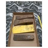 Sears Bucking & Felling Wedge + 3 Axe Heads