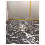 Clear Glass Mixing Bowl