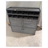 Metal Van Shelving Unit w/ Drawers & Lock