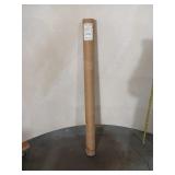 JCPenney Decorative Traverse Rod 38-66in Brass