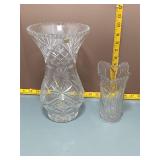 Cut Lead Crystal Vases