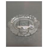 US Bicentennial 1776-1976 Glass Plate w/ Stand