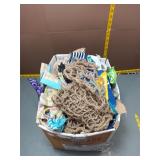 Craft Ribbon & Jute Netting Lot