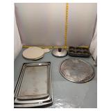 Bakeware Lot - Pans, Pizza Stone, Muffin Tin
