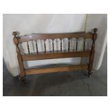Kling Colonial Maple Spindle Bed Headboard