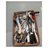 Kitchen Utensil Lot - Knives, Tools & More
