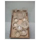 Vintage Pressed Glass Drinkware Collection