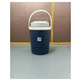 Blue Plastic Beverage Jug Cooler w/ Handle